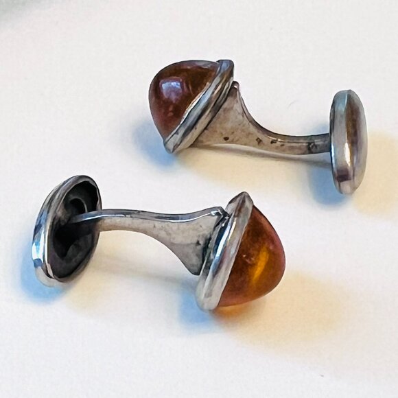 Vintage Mid-Century Cufflinks with Original Presentation Box - Picture 2 of 8